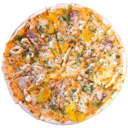 No.21_Pizza "Peach Tropical" 35cm