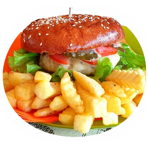 Large PORK Burger - set